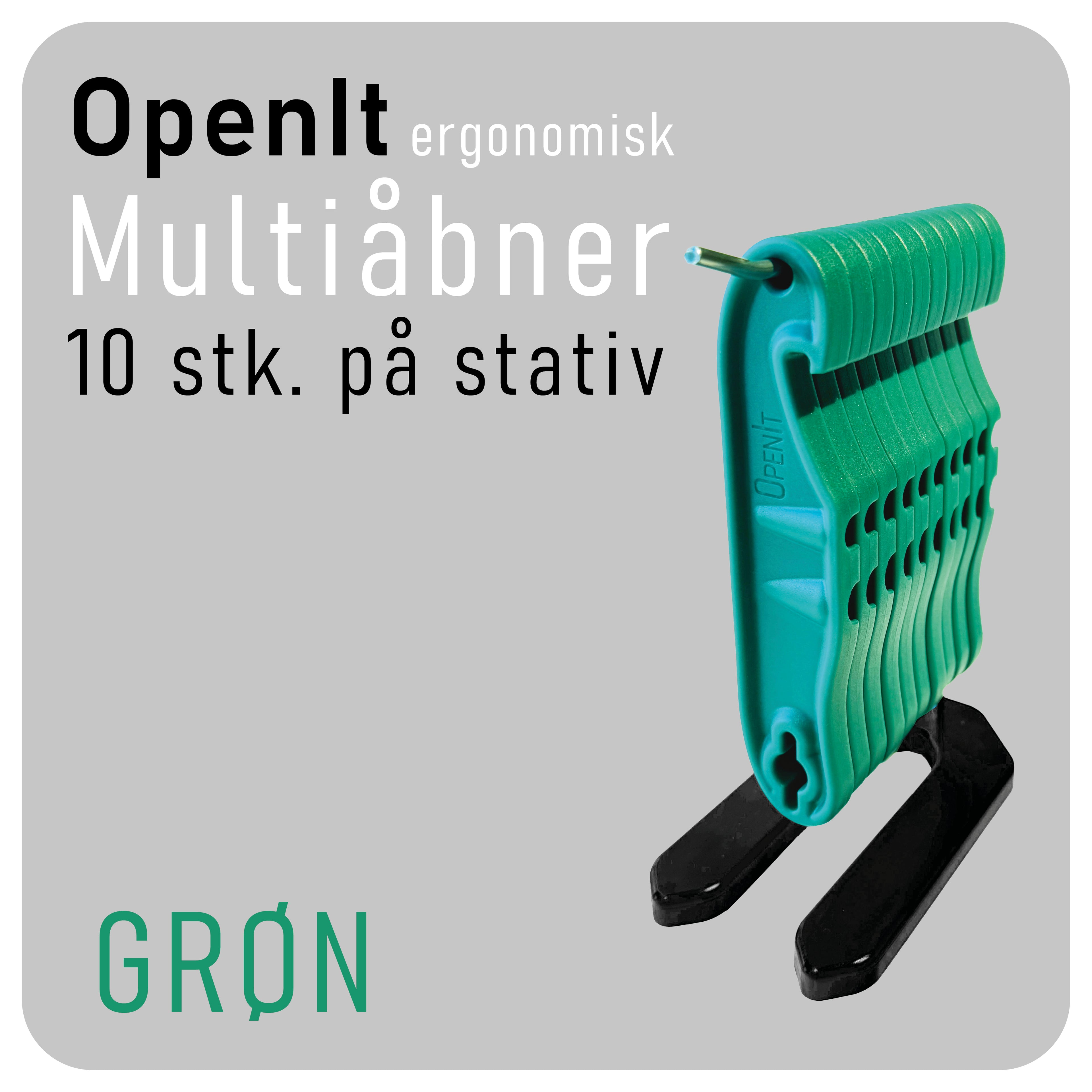 OpenIt (10 stk.) + bordstativ