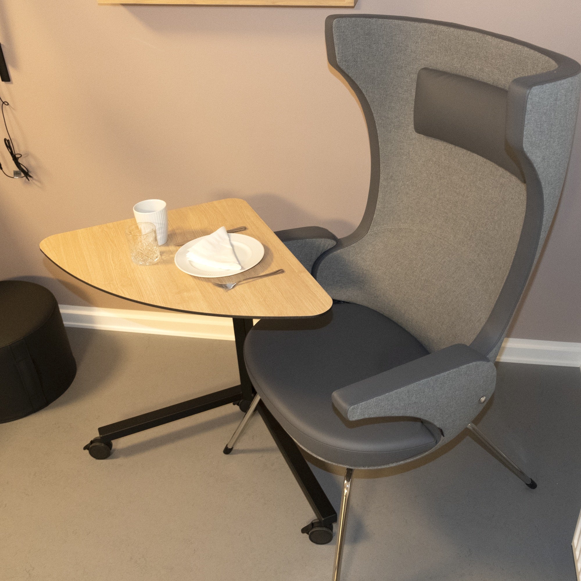 Bordplade til Roomie i ege-decor