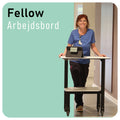 Fellow - Lydvenligt, praktisk og rummeligt arbejdsbord