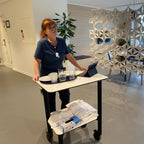 Fellow - Lydvenligt, praktisk og rummeligt arbejdsbord