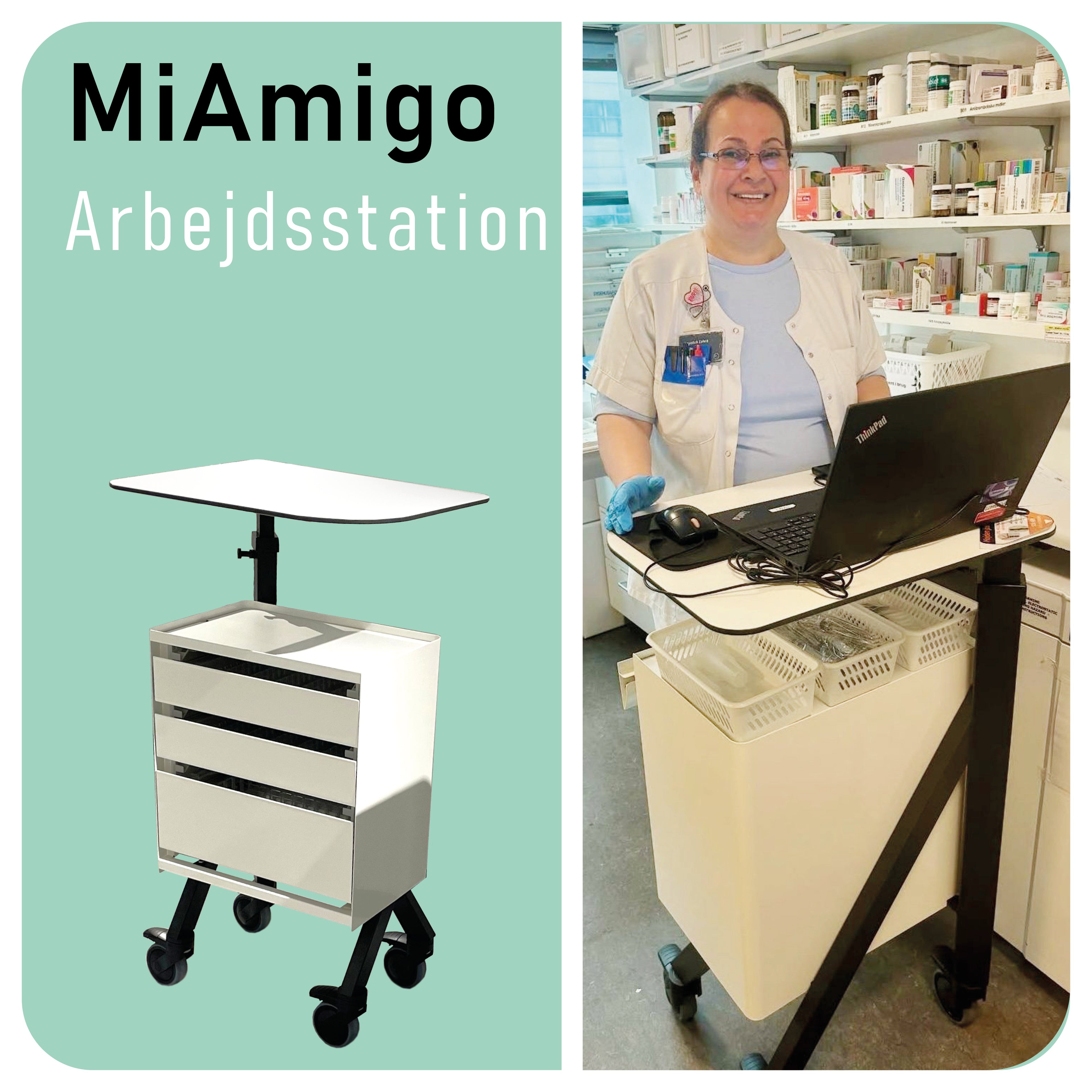 MiAmigo - mobil arbejdsstation
