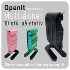 OpenIt (10 stk.) + bordstativ