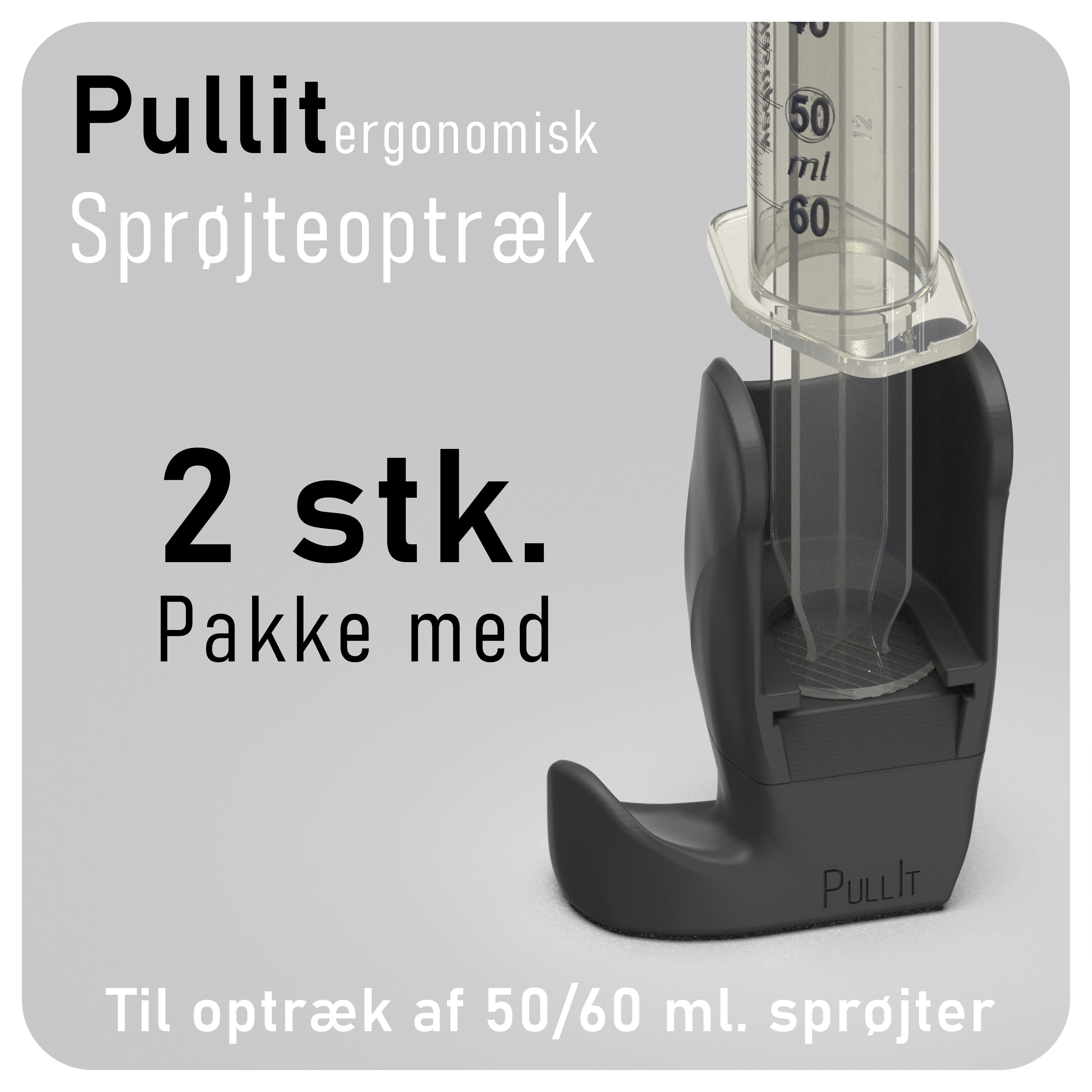 Pullit - ergonomisk sprøjteoptræk (pakke m. 2 stk.) – byLink APS