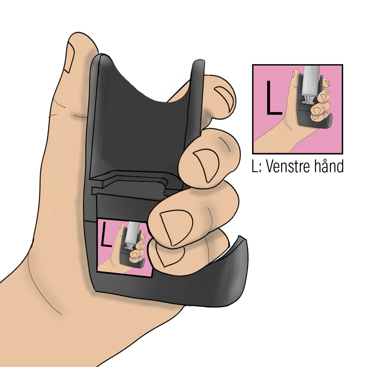 Pullit - ergonomisk sprøjteoptræk (pakke m. 5 stk.)