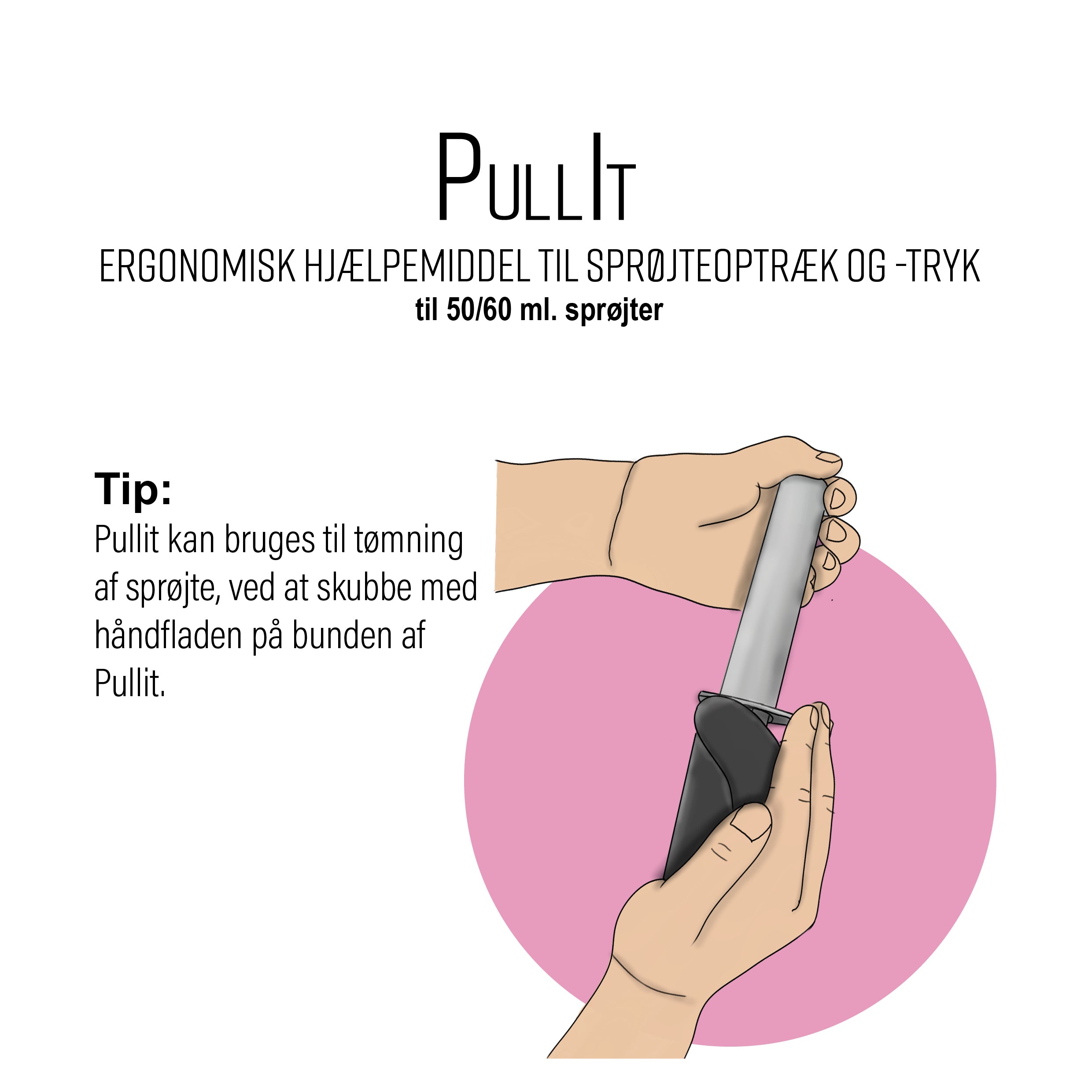 Pullit - ergonomisk sprøjteoptræk (pakke m. 2 stk.)