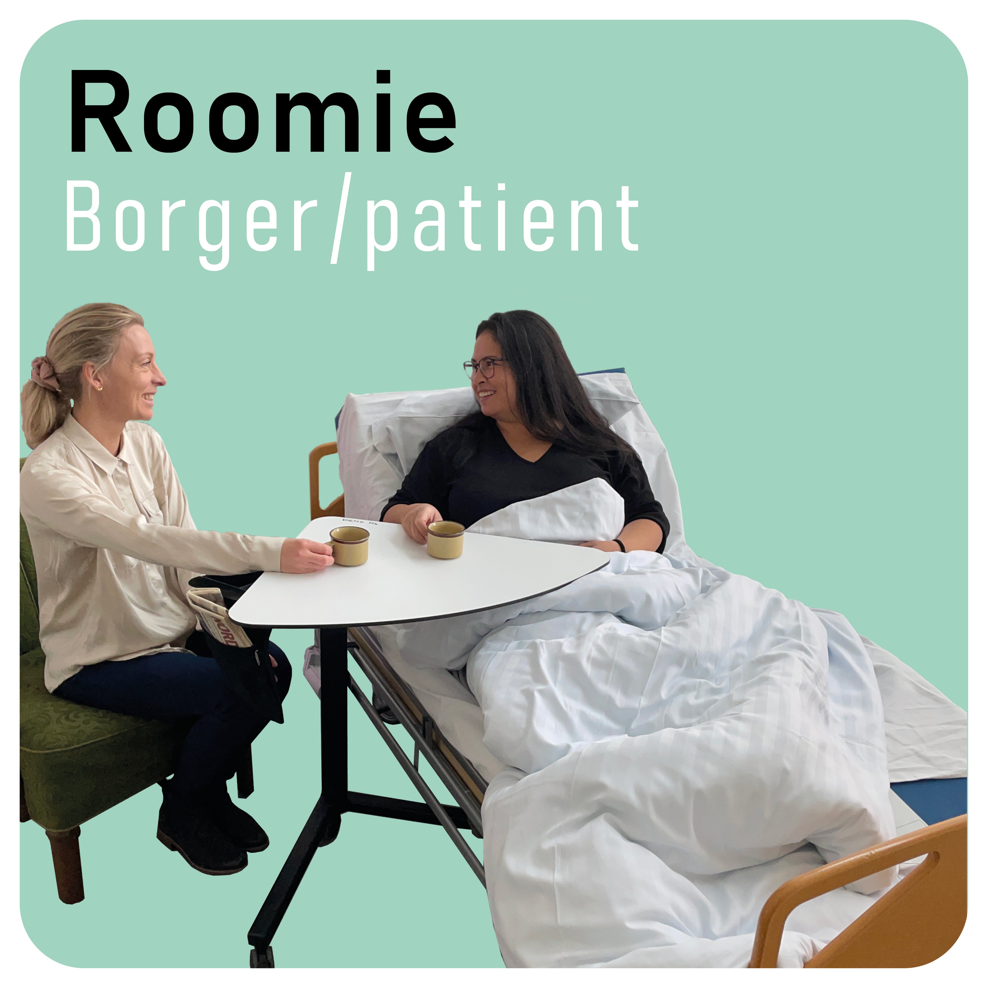 Roomie, multibord til borger & patient