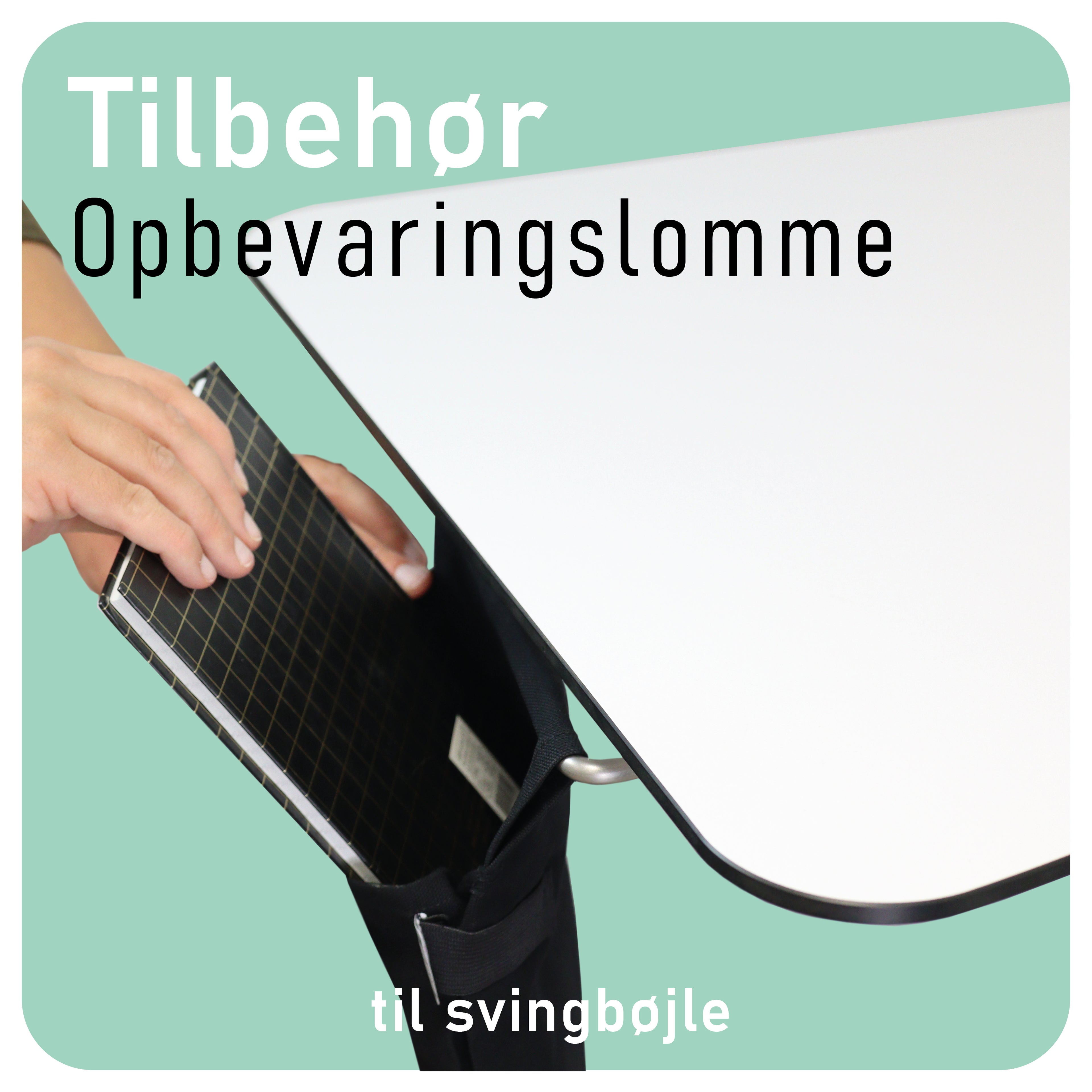 Opbevaringslomme - til svingbøjle