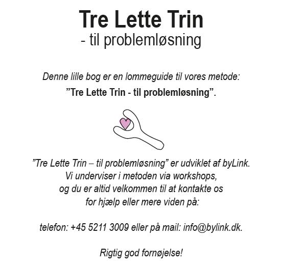 Tre Lette Trin – til problemløsning